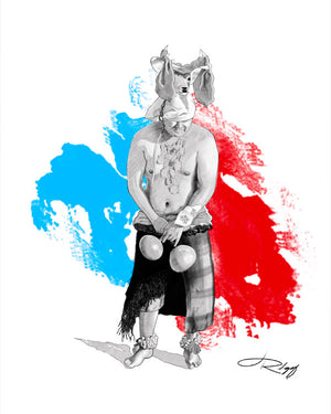 Yaqui Strong Print
